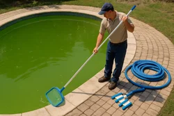 Algae Pool Cleaning Box Hill