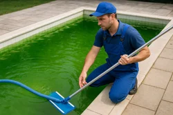 green water pool cleaning Caulfield East