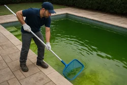 green water pool cleaning Gardenvale