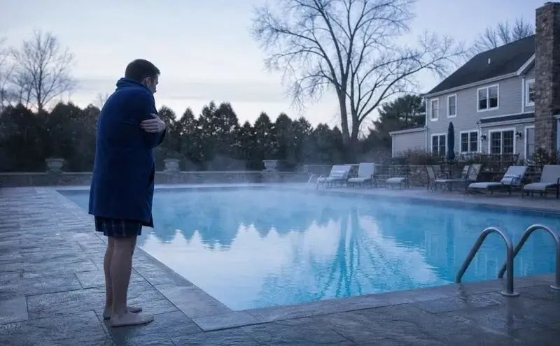 freezing pool