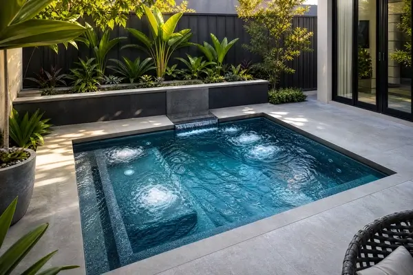 Plunge Pools, Spas & Commercial Pools