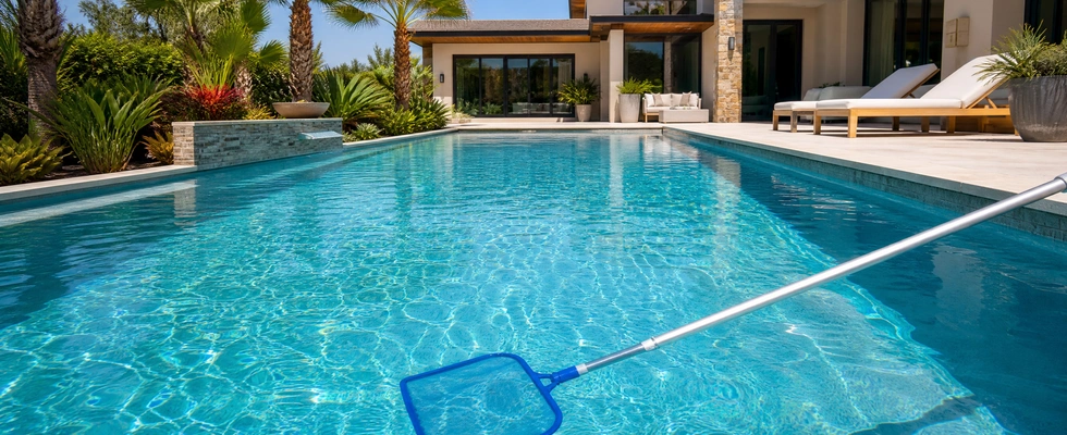 Residential pool cleaning St Kilda East