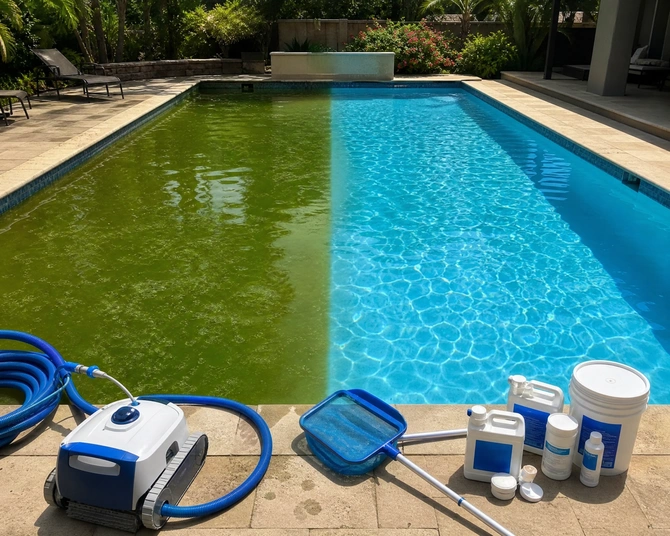 Pool Drain & Refill