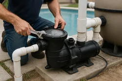pool pump replacement Sandringham process