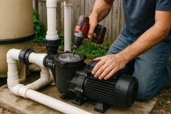 replace and fix pool pump Caulfield 