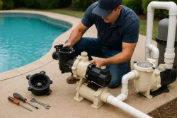 Routine pool pump maintenance Murrumbeena